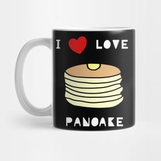 I love pancake menu cute food lover Mug